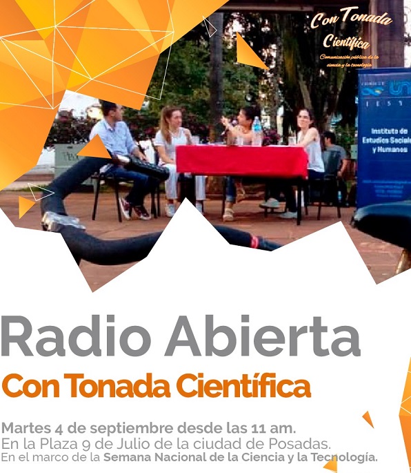 Posadas: este martes se realizará una Kermés Científica con radio abierta 