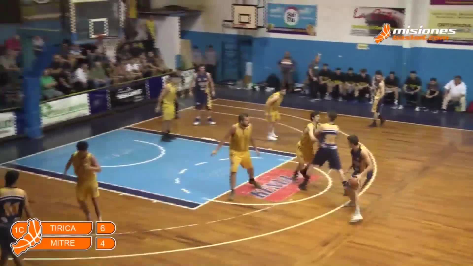 Básquet provincial - final ida: Tirica ganó en Eldorado y puso 1-0 la serie ante Mitre