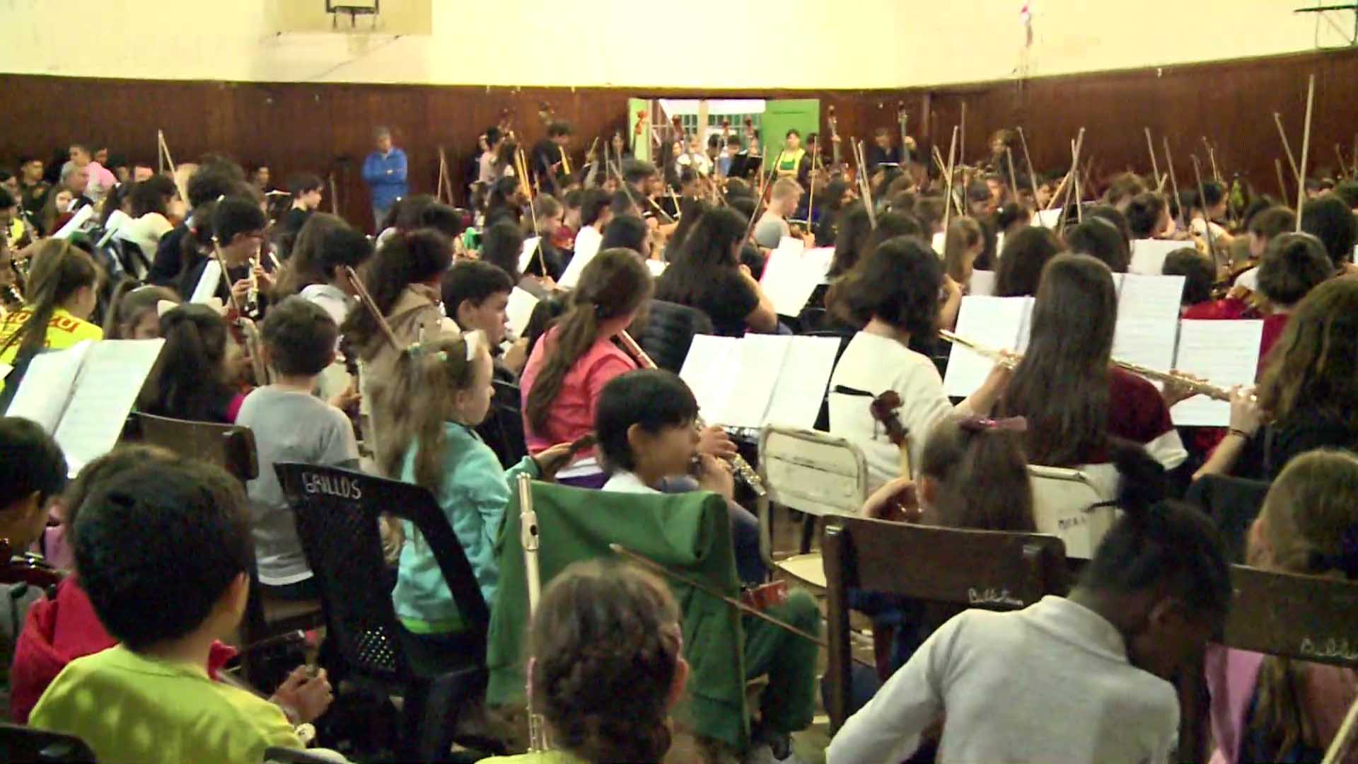 Festival de las Dos Orillas: ensayo de orquestas para compartir experiencias 