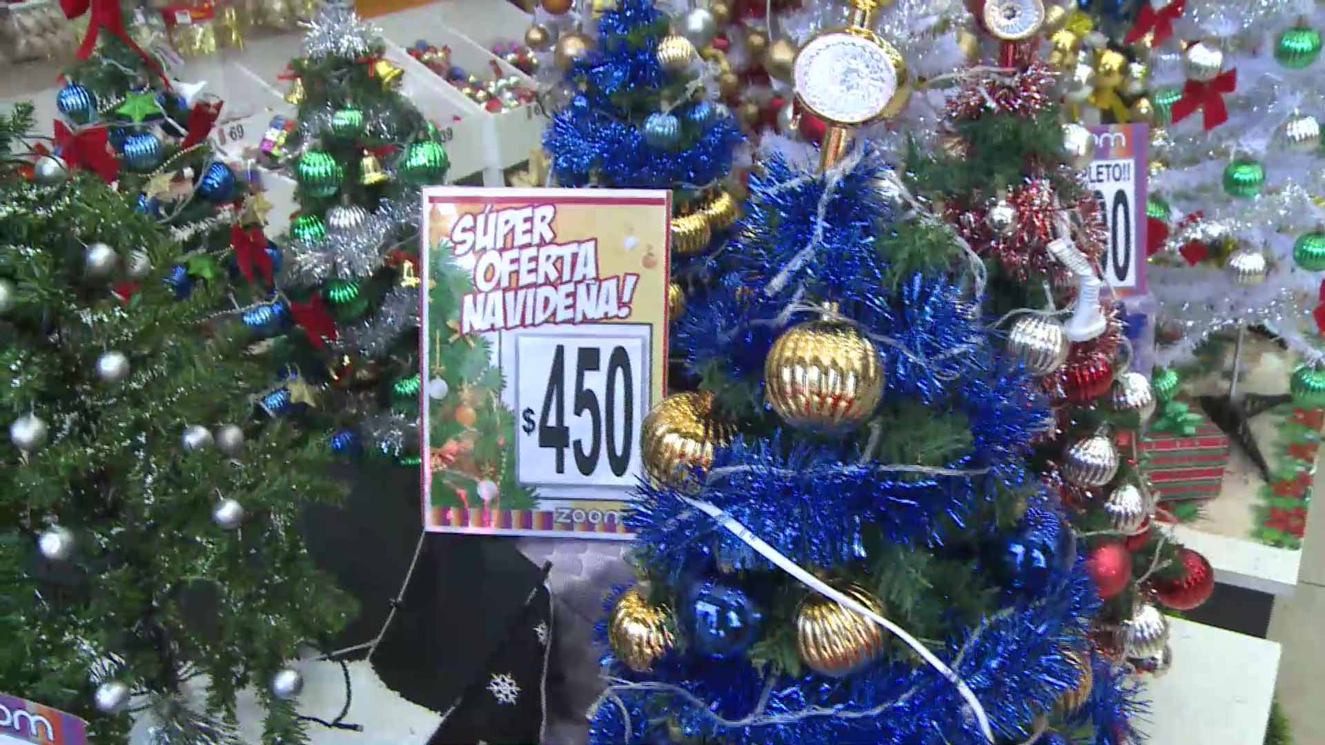 8 de diciembre ¿Cuánto cuesta armar un árbol de Navidad?