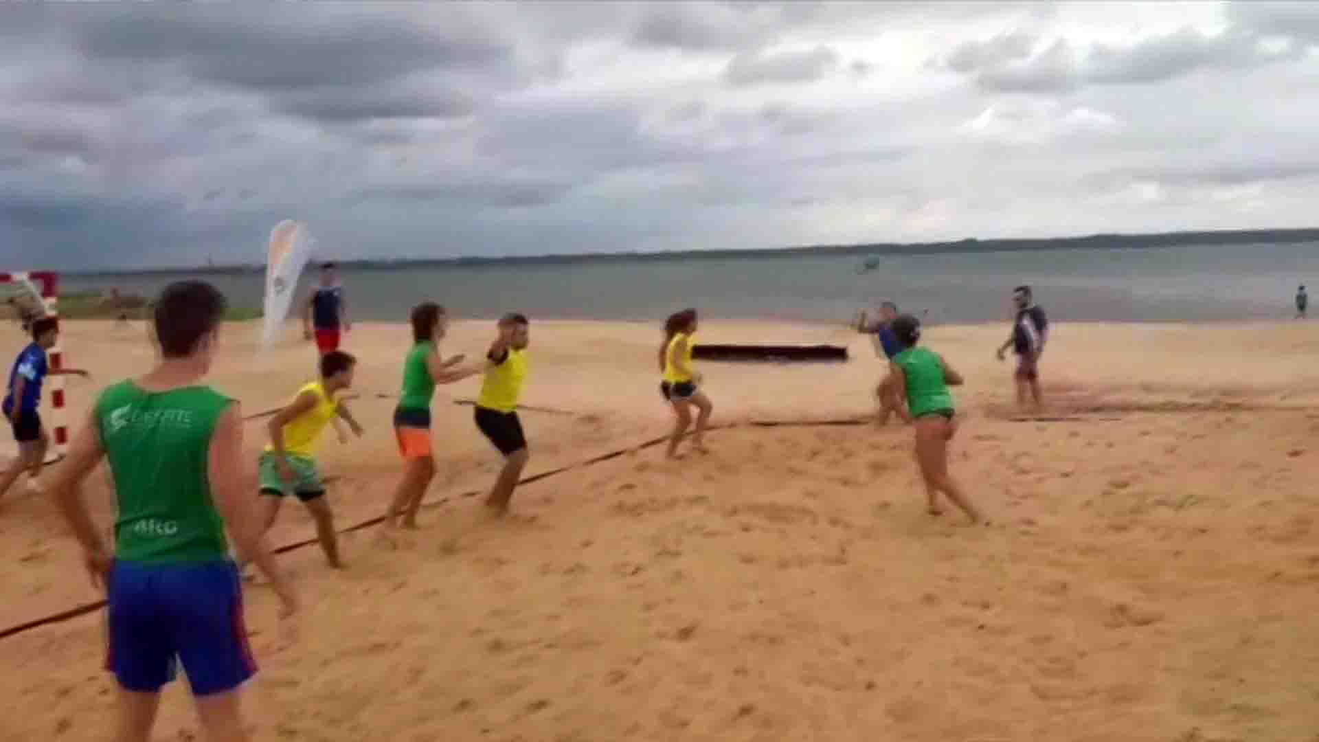 Beach Handball: el seleccionado misionero inició sus trabajos