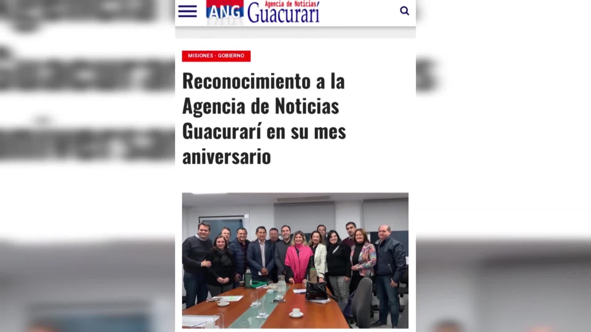 Integrada por 60 periodistas la agencia de noticias Guacurarí cumplió 2 años