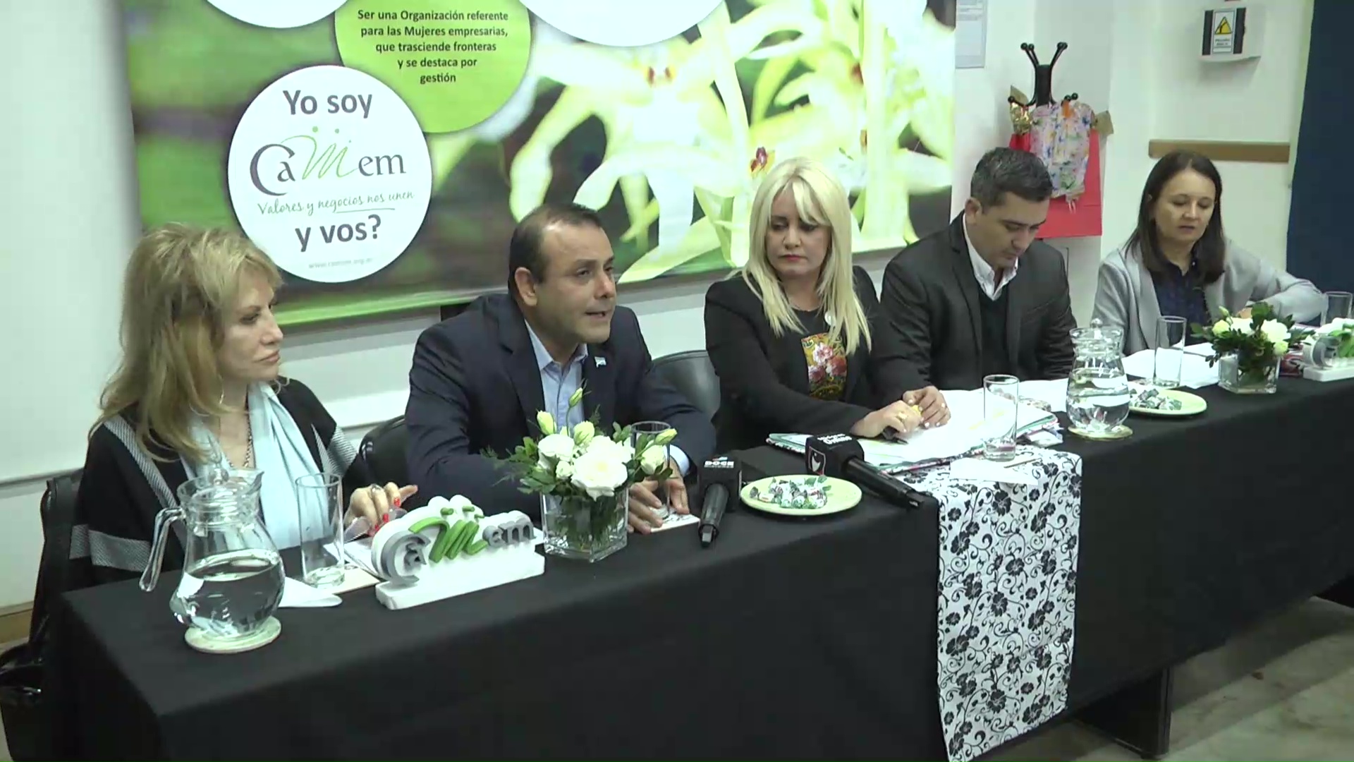 Reunión de trabajo de CAMEM: intercambio de ideas con el Vicegobernador 