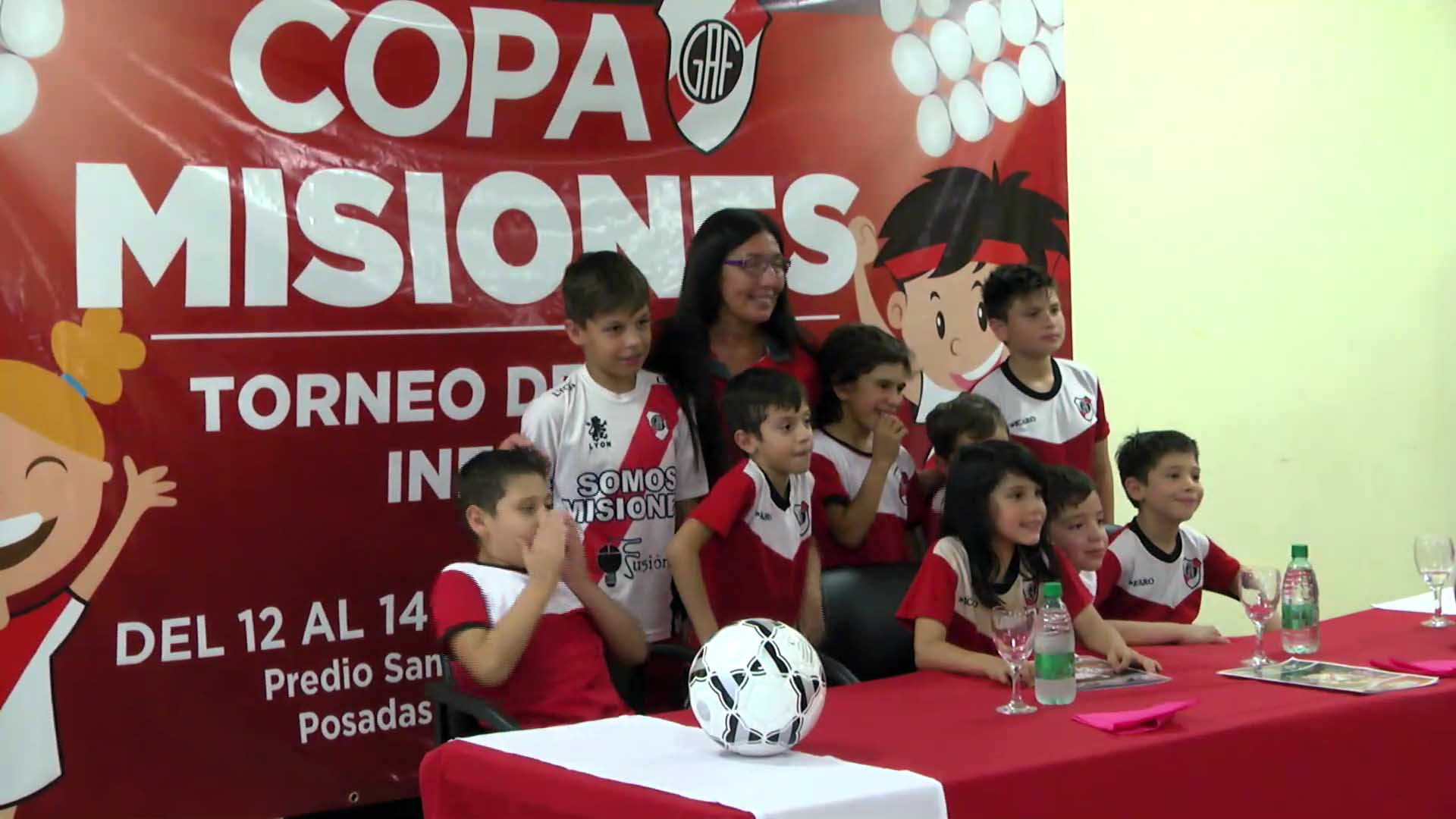 Del 12 al 14 de octubre: lanzaron la Copa Misiones de fútbol infantil