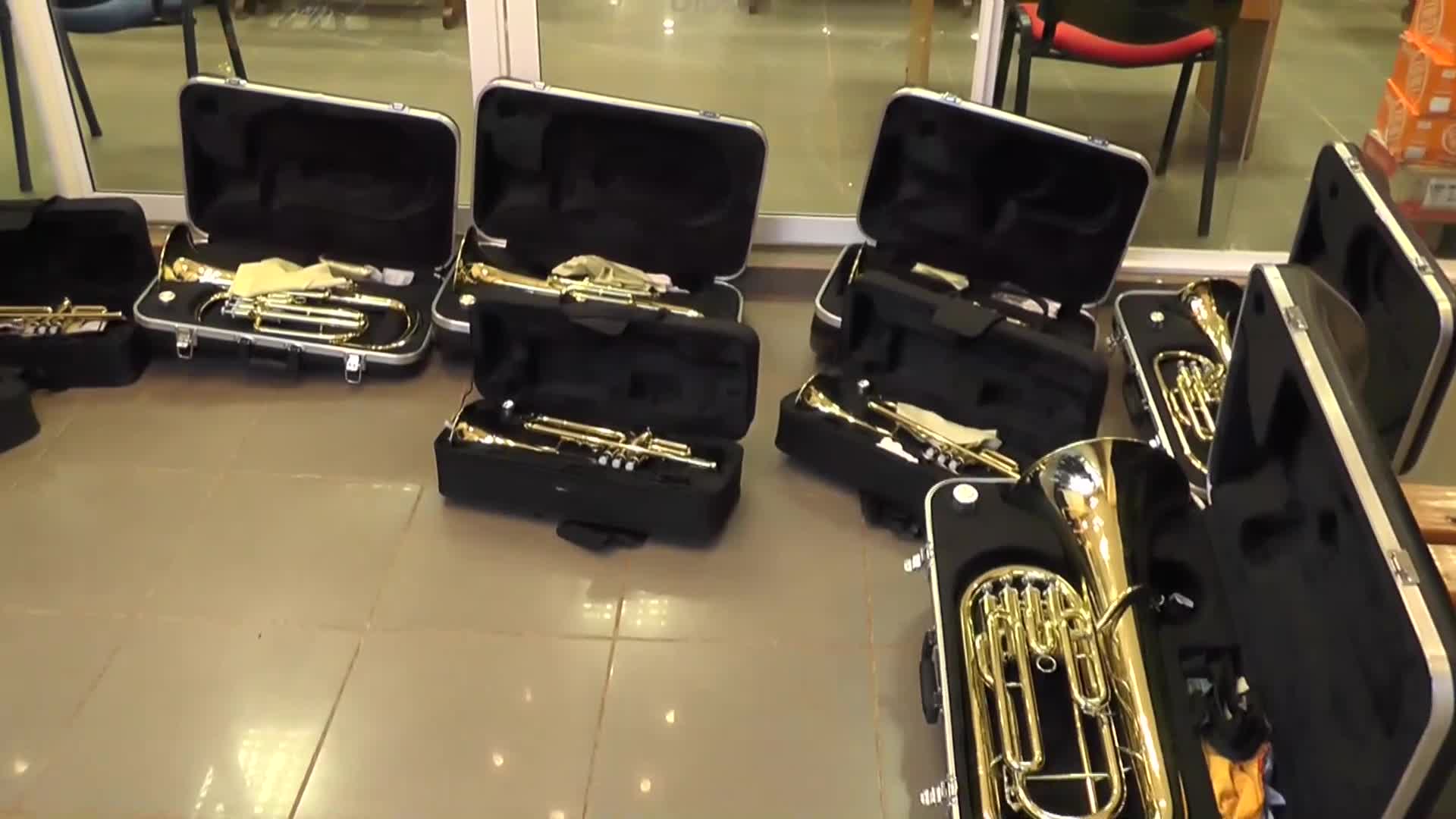 Iglesia Evangélica de Oberá: banda juvenil recibió instrumentos musicales