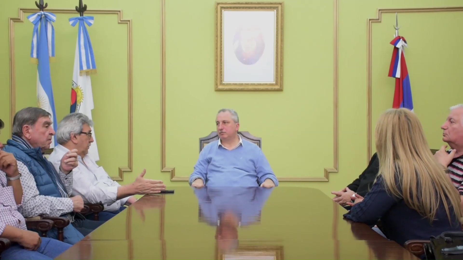 Passalacqua se reunió con miembros del RENATRE