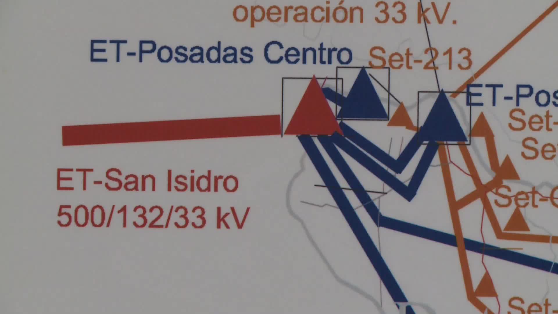 Programan cortes en el suministro eléctrico en toda la provincia