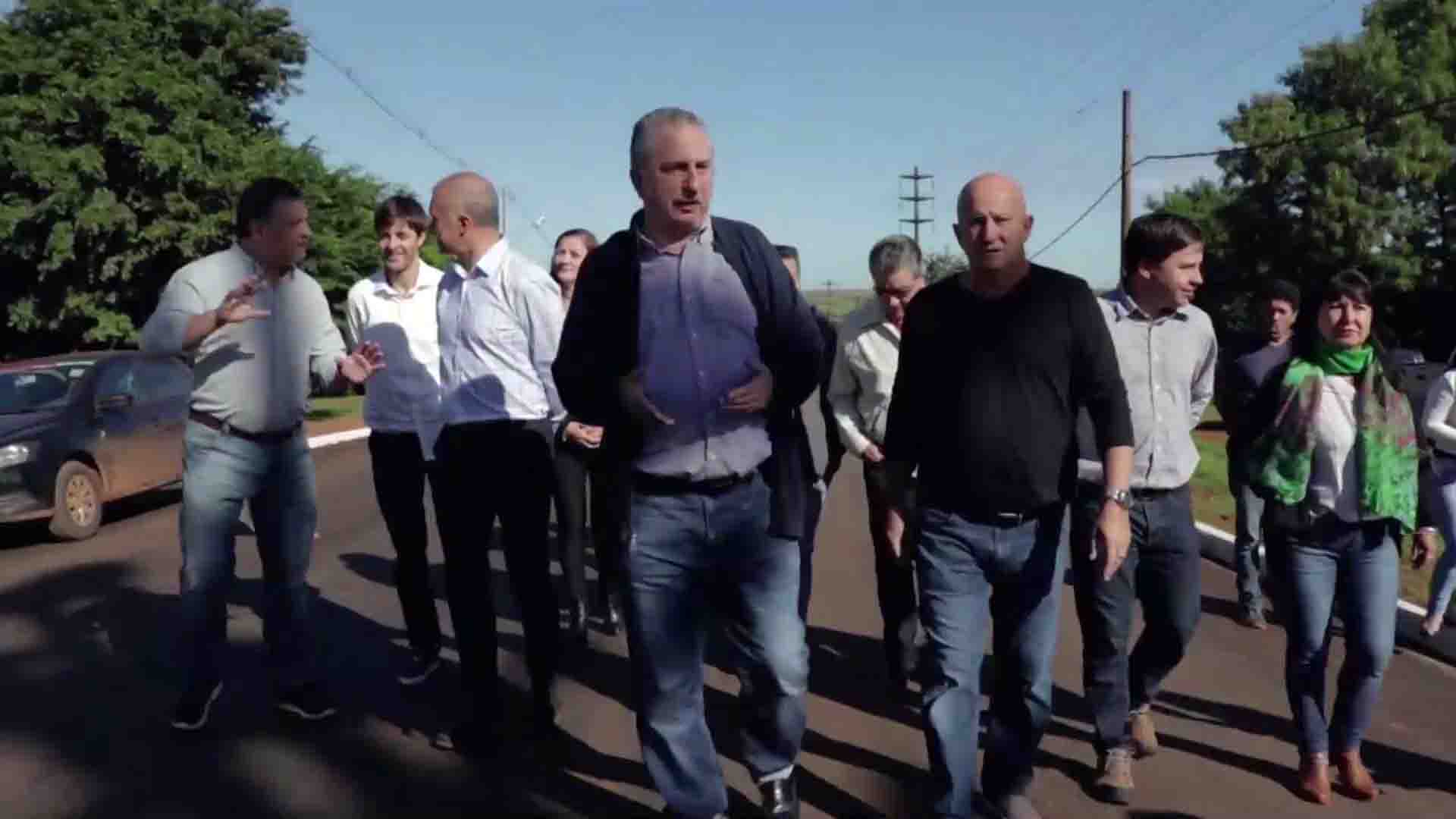 Iguazú: Passalacqua recorrió obras y supervisó la nueva estación transformadora