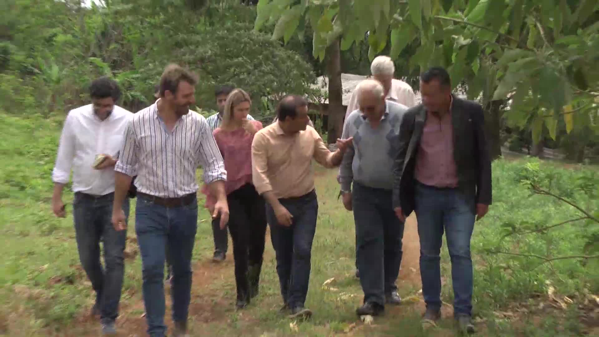25 de Mayo: Herrera Ahuad se encontró con productores y visitó cooperativas