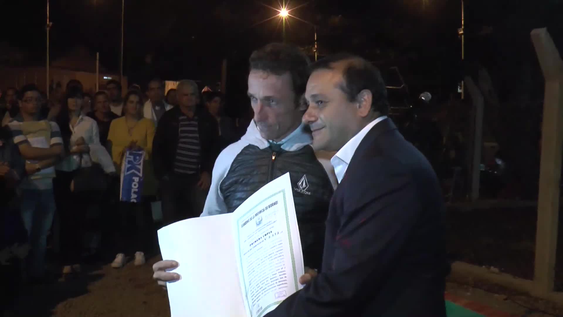 Dos de Mayo: inauguraron obras en el barrio “La Tealera”