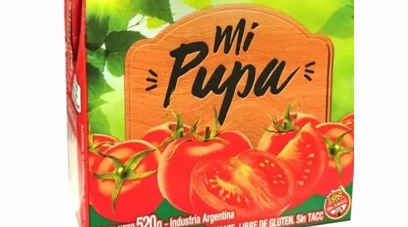 La ANMAT prohibió la venta de un puré de tomate falso