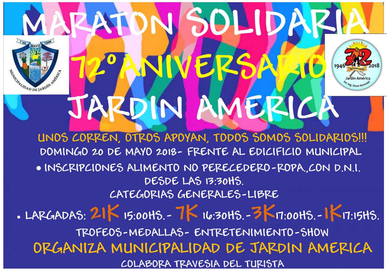 Maratón Solidaria Jardín América
