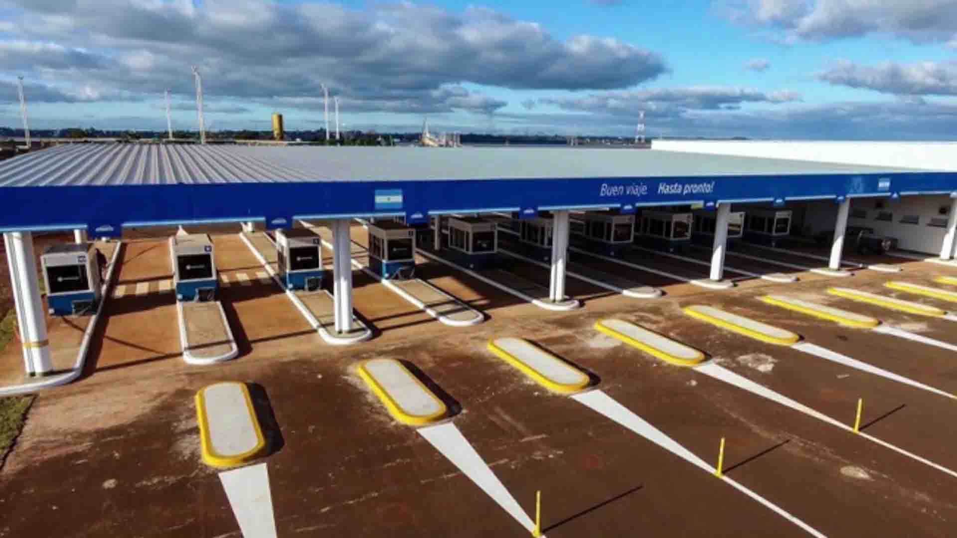 Cruce fronterizo: iniciaron las obras en las casillas del puente Posadas-Encarnacion