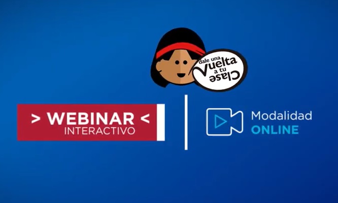 Webinar interactivo: "Enseñar y aprender en aulas disfrutables"