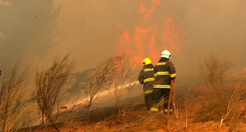 Incendios: alto índice de peligrosidad en Misiones