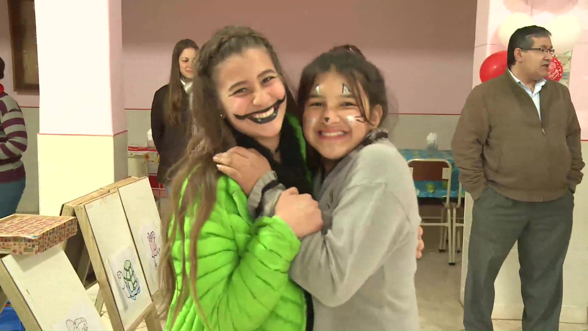 Día del Niño en el hogar de niñas Isabel Llamosas de Alvarenga