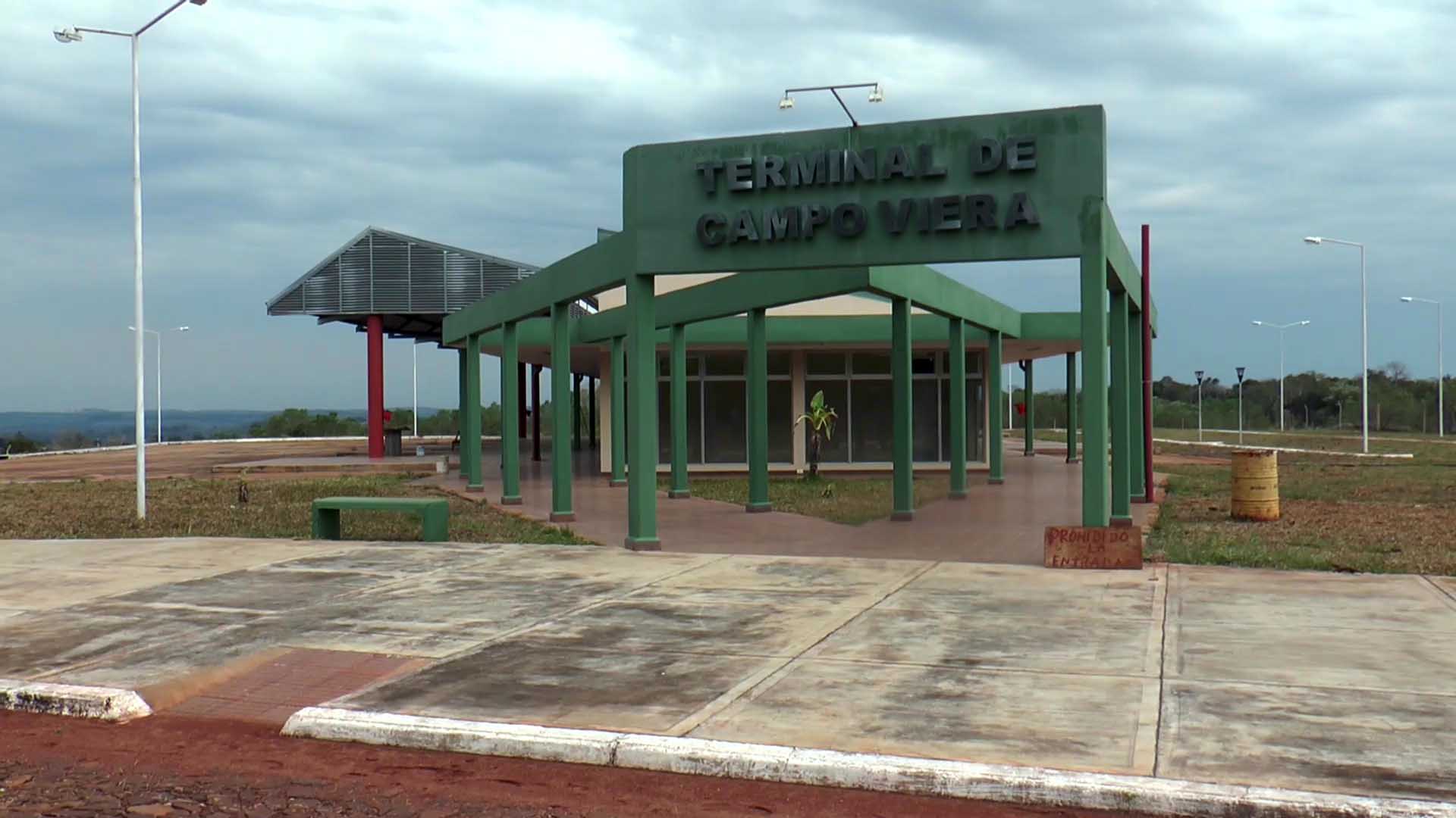 Nueva terminal de ómnibus para Campo Viera