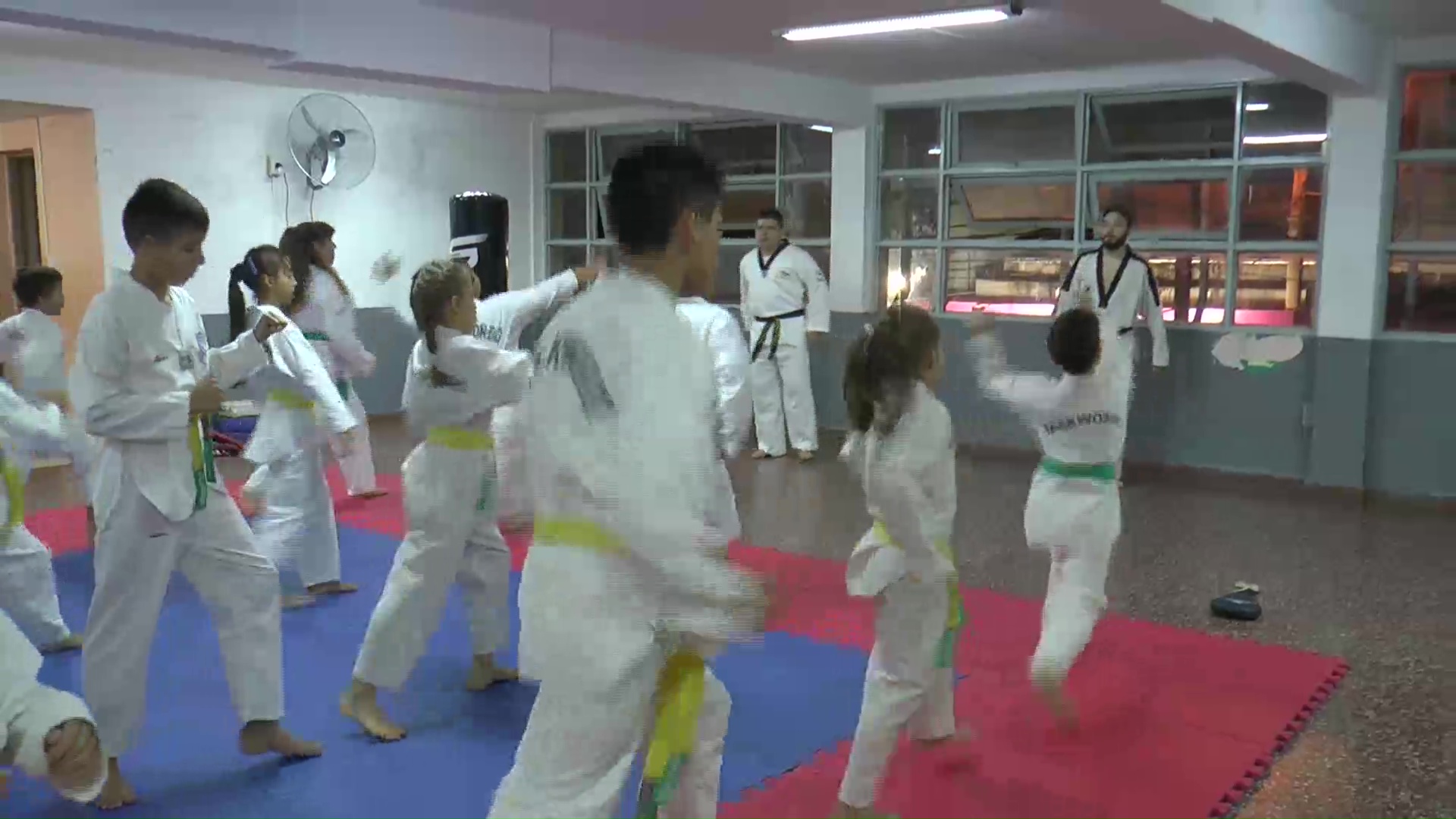 Comenzaron las clases gratuitas de Taekwondo WTF