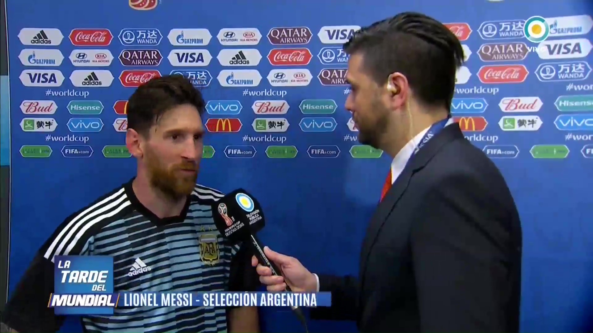 Lionel Messi: “estoy muy feliz, no merecíamos quedar afuera”