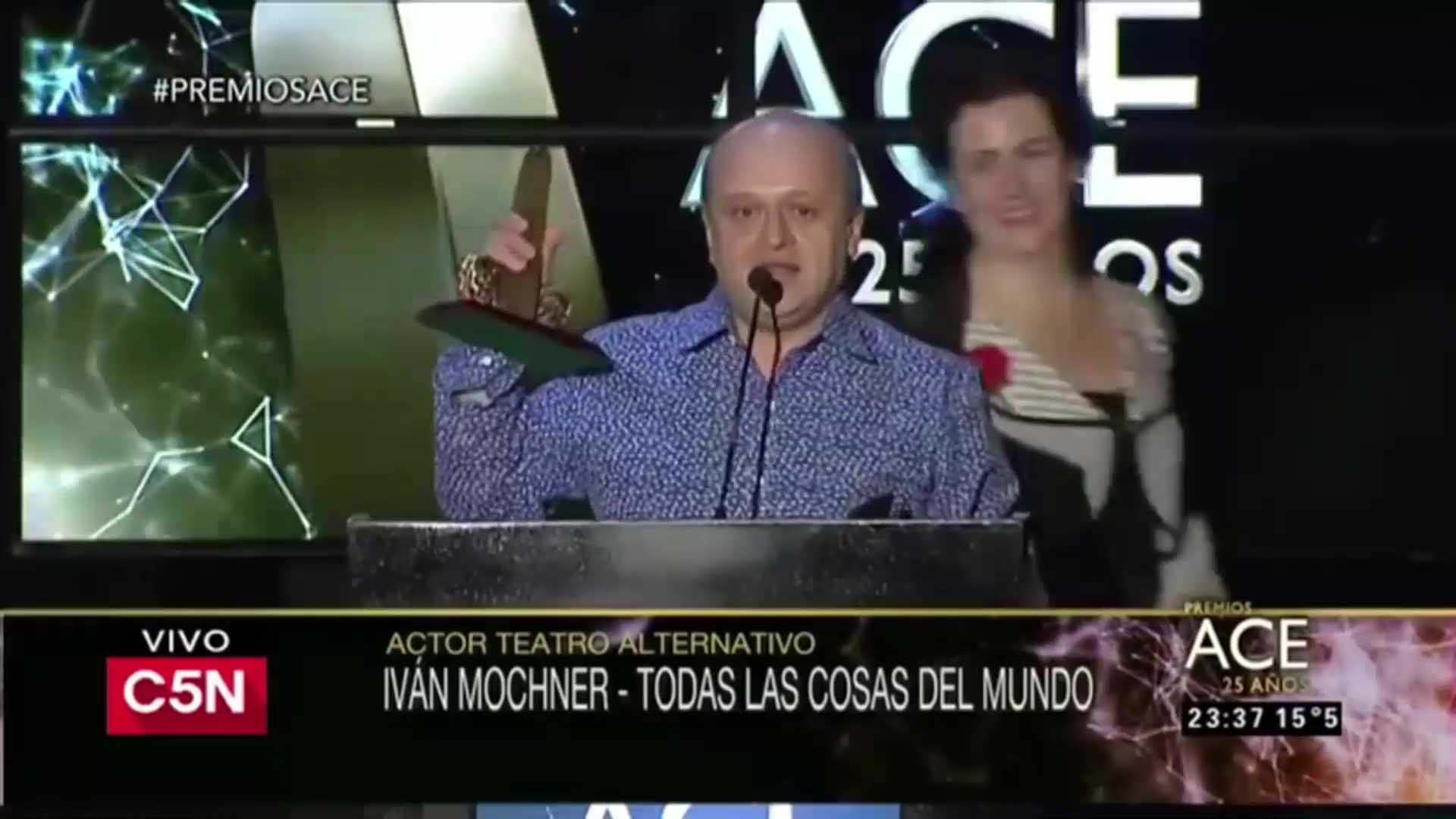 “Este premio me permite trabajar tranquilo y elegir lo que quiero hacer”