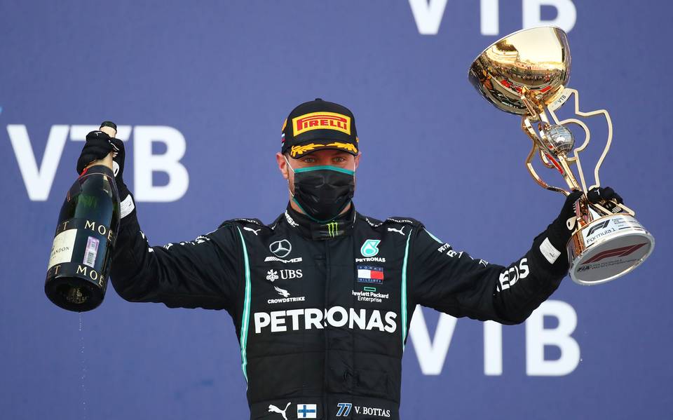Fórmula 1: Bottas se quedó con el GP de Rusia y postergó el récord de Hamilton