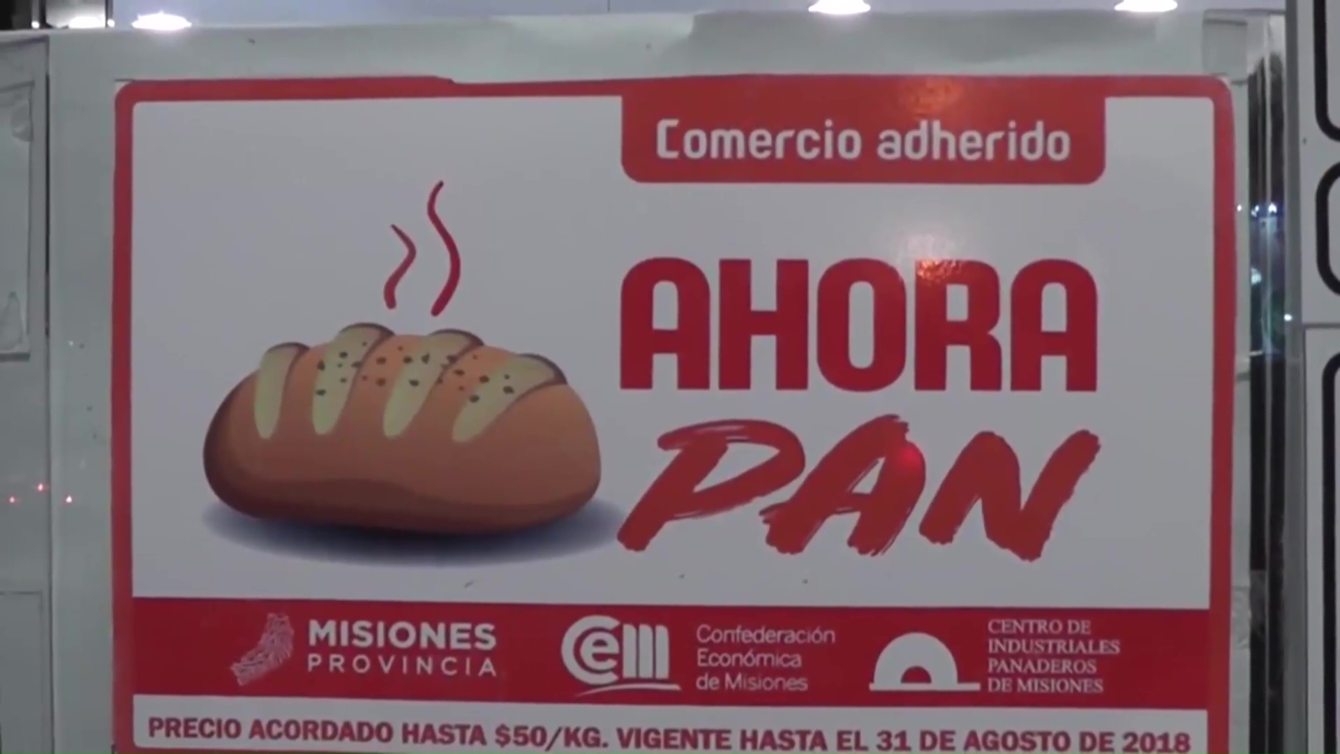 Ahora Pan. Más de 70 comercios adheridos a un mes de su  lanzamiento