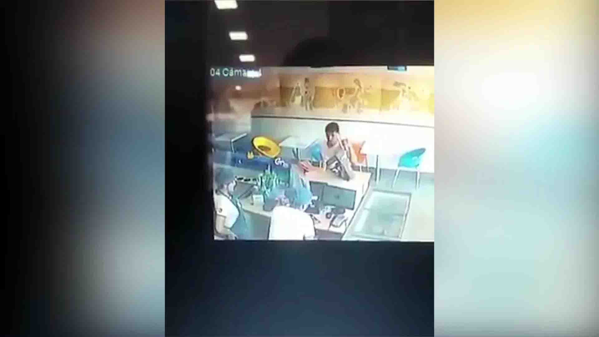 Capturaron un joven que fue filmado robando una heladería 