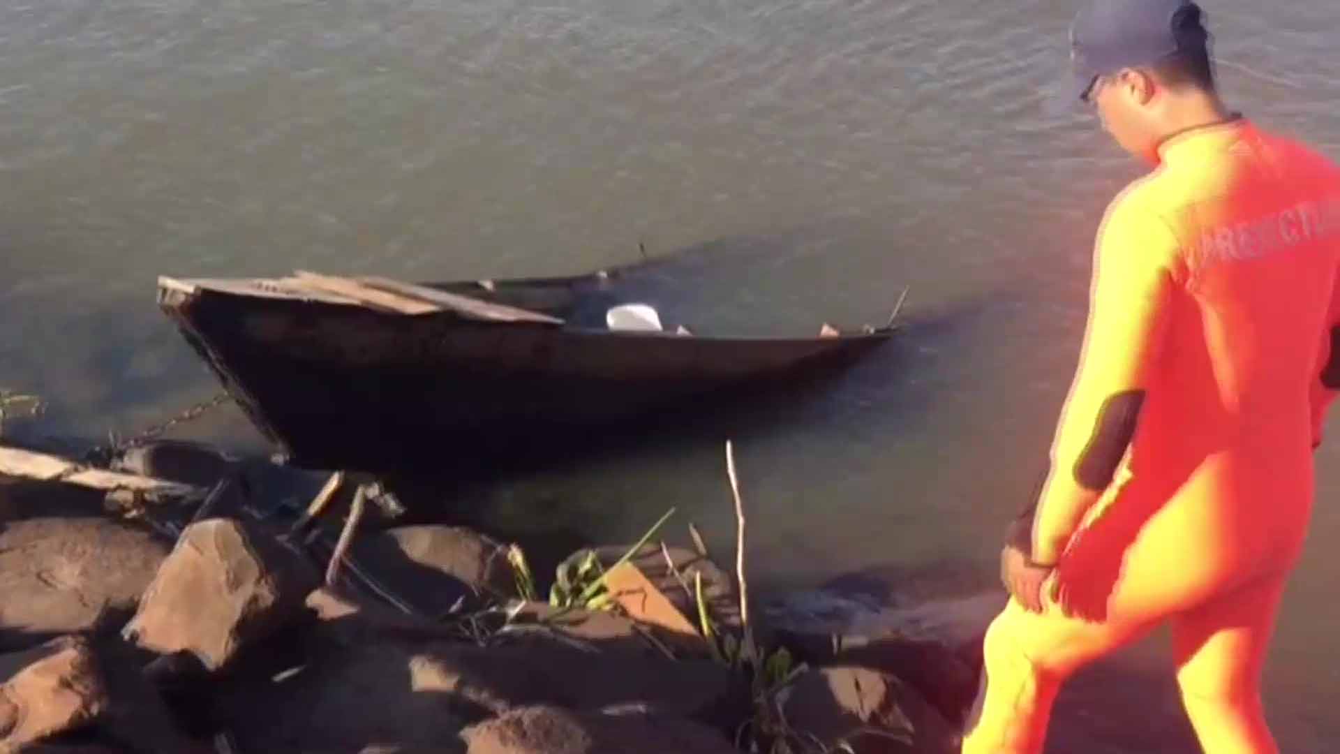 Rescataron a tres chicos de las aguas del Paraná