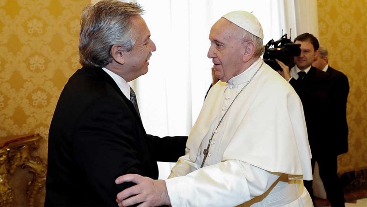Alberto Fernández y el papa Francisco mantuvieron un diálogo profundo