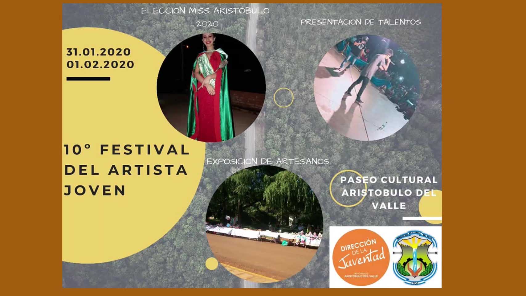 Festival del Artista Joven en Aristóbulo del Valle 