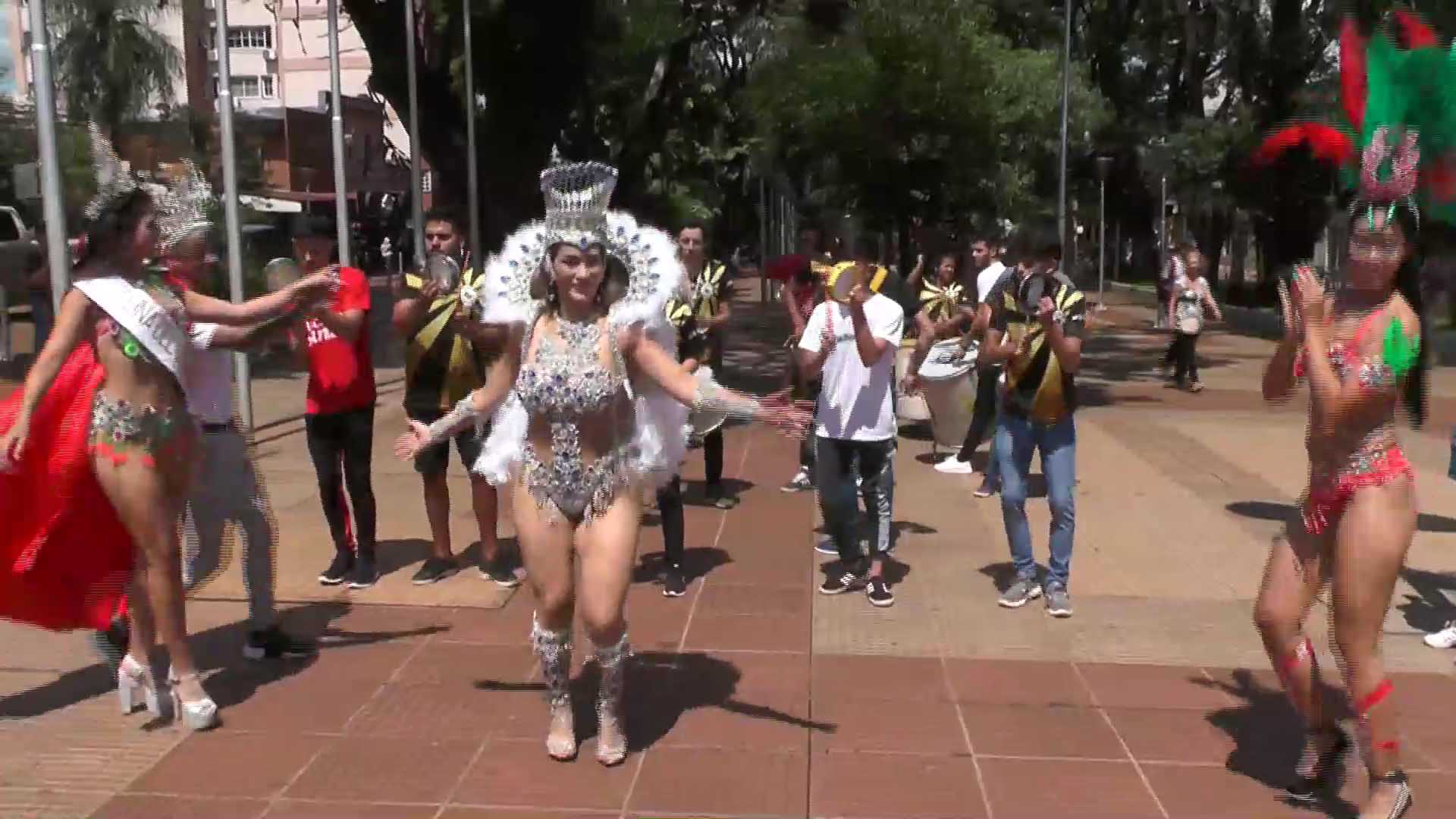 Presentaron los carnavales obereños