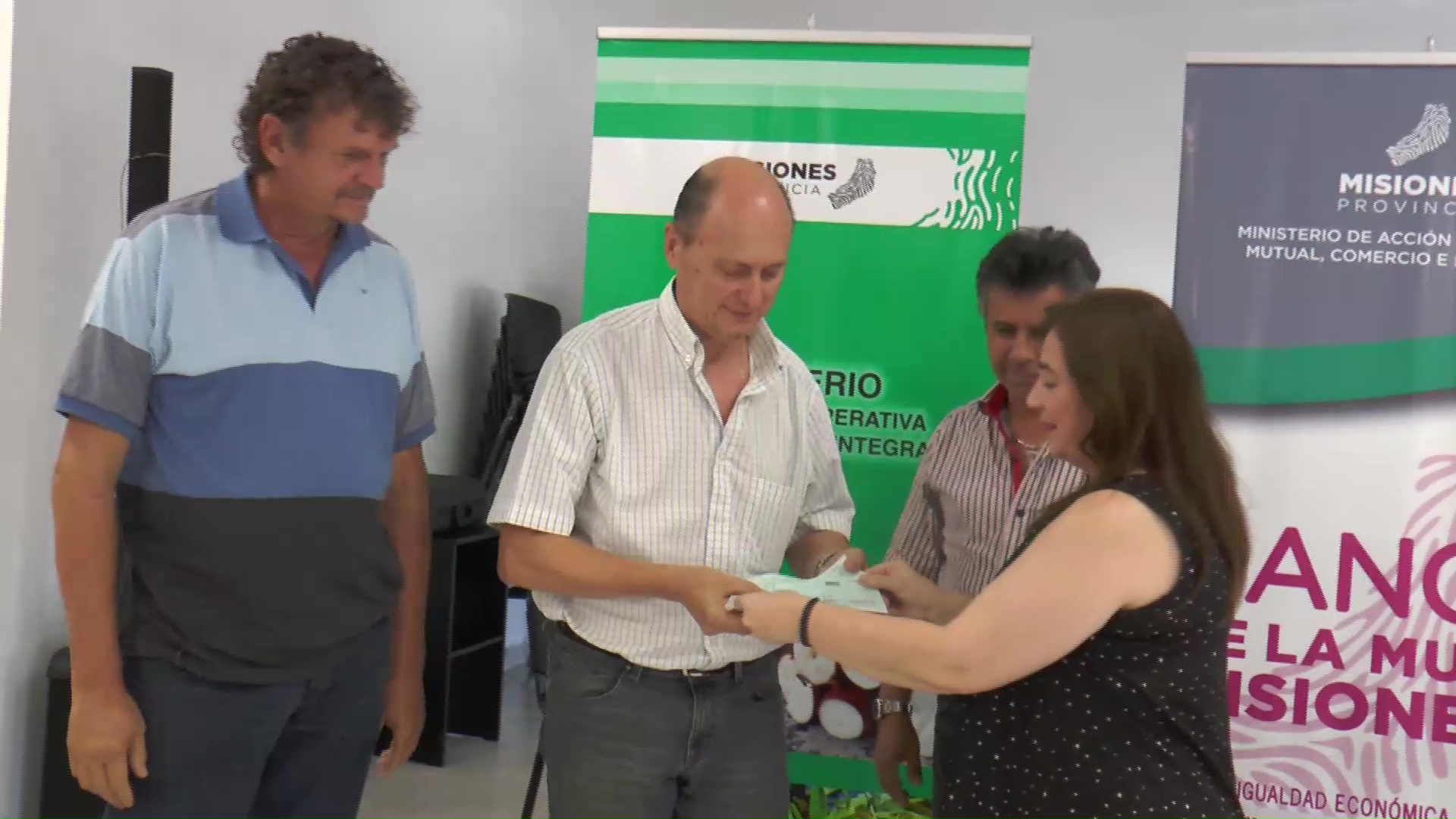 Acción Cooperativa: primera entrega de subsidios del año a cooperativas