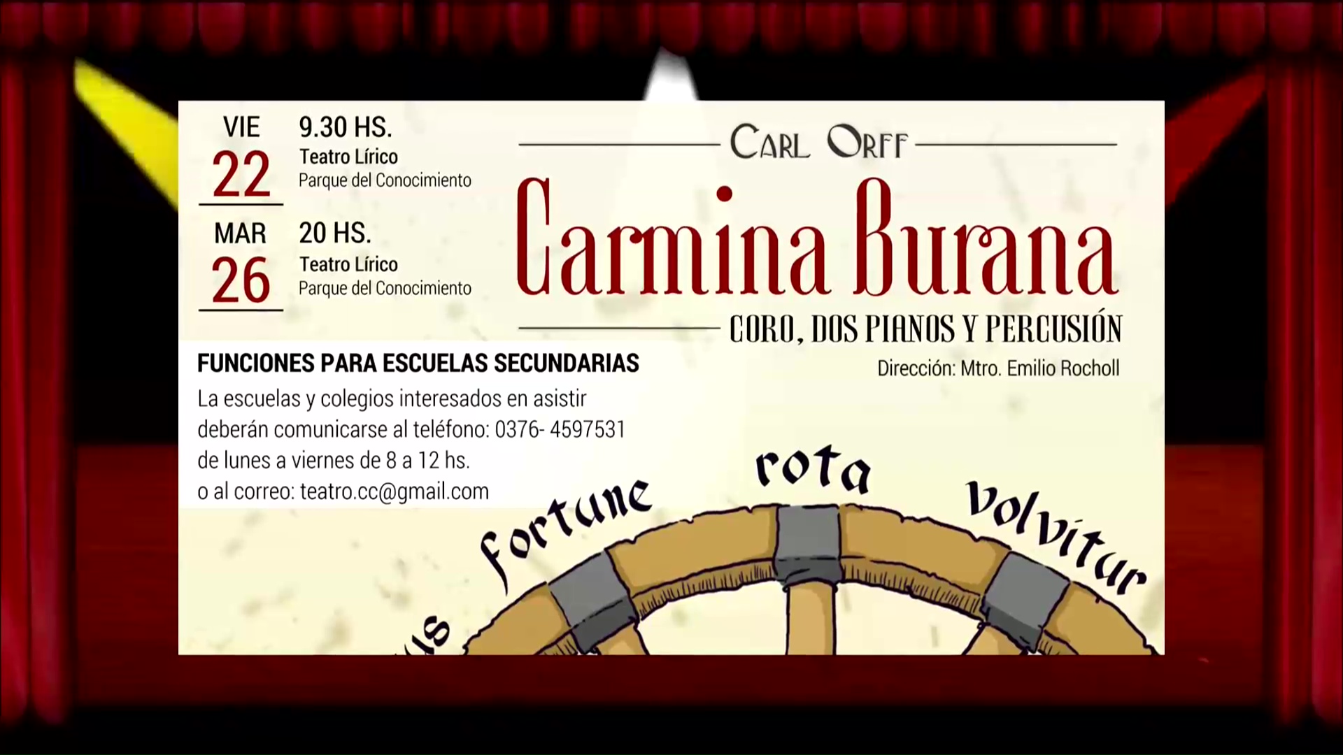 Guía de shows: “Fiesta de San Juan, Musical Carmina Burana“